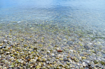 Ipsos pebble beach in Corfu