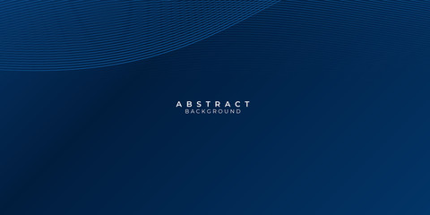 Abstract blue background with wave water circle spiral light texture. Vector illustration for presentation design with modern futuristic corporate and technology concept