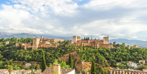 Granada Spanien, Altstadt und Sehenswürdigkeiten