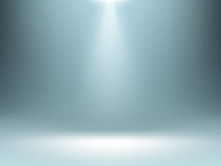 Grey gradient background with spotlights illumination