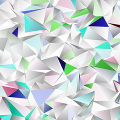 Triangular 3d, modern background