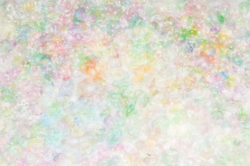 Beautiful blue background of delicate beads