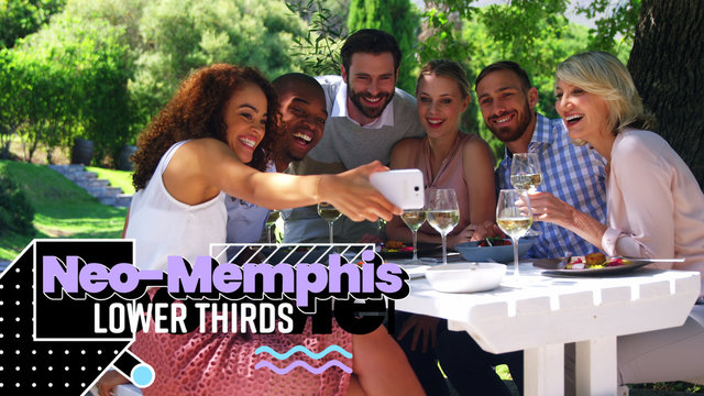 Neo Memphis Lower Thirds