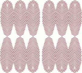  geometric tapestry leaf pattern