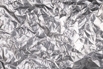 Crumpled Aluminium Foil