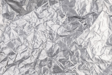 Crumpled Aluminium Foil