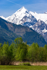 Kitzsteinhorn im Frühling