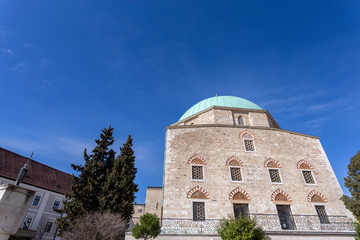 The mosque of pasha Qasim the Victorious in Pecs