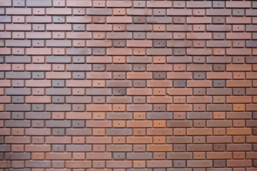 Background of old vintage orang brick wall texture and Wallpaper for design