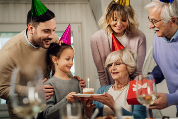 Make a wish, grandma!