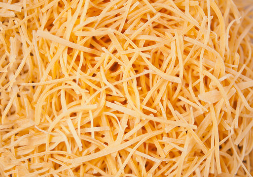 Dry egg noodles lapsha for chicken soup.
