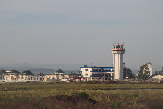 Algeria, back from Annaba to Algier, with Airplane
