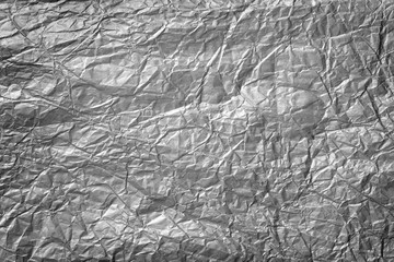 crumpled paper texture macro as background