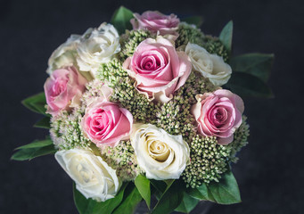 Wedding series : church bouquet white