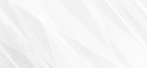 White abstract background pattern with triangles and striped design in modern creative layout with faint texture, white and gray geometric background