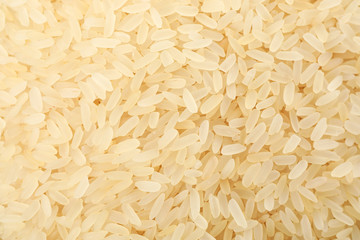 Rice texture background, close up and macro