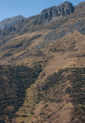 The Andes Peru South America. Mountains.