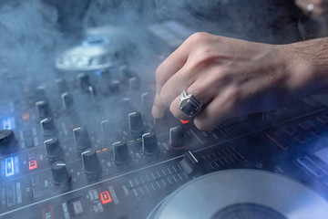 dj mixing music