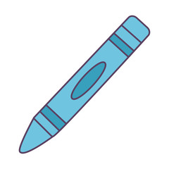 Isolated crayon line and fill style icon vector design