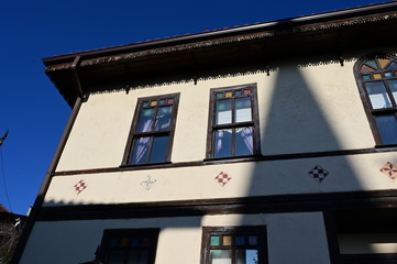 Traditional ottoman houses from Tarakli, Sakarya/Turkey.