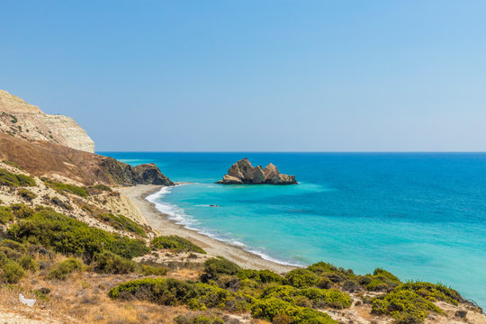 Saracen Rock, paphos, Cyprus