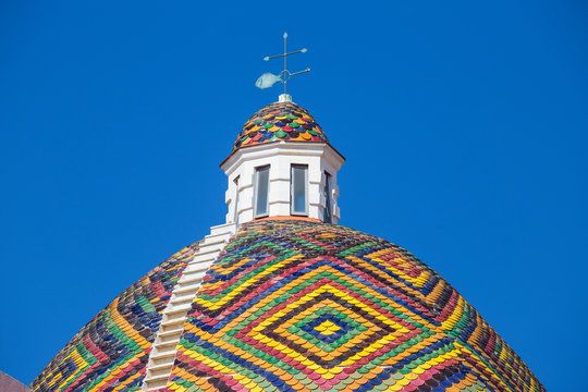 Italy, Sardinia, Alghero, St Michael's church