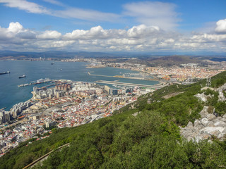 Gibraltar - britisches Überseegebiet - Spanien
