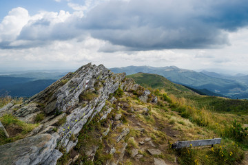 Połonina Wetlińska w Bieszczadach © Piotr Szpakowski