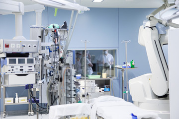The operating room is ready for use.