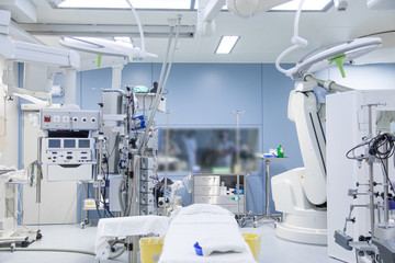 The operating room is ready for use.