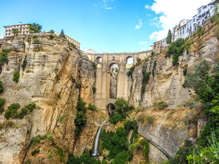 Ronda Andalusien Spanien - Altstadt, Brücke und Sehenswürdigkeiten