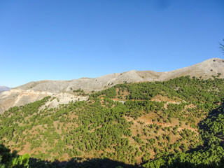 Fototapeta na wymiar Sierra Nevada Spanien
