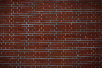 texture of a brick wall made of red kirmich. brick house texture