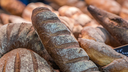 Vegan Gluten Free Baked Bread Baguette