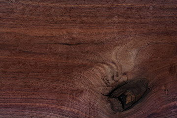 Walnut board texture with a large branch know 