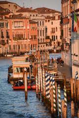 view of venice channel at sunset