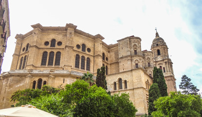 Fototapeta na wymiar Malaga, Altstadt und Sehenswürdigkeiten