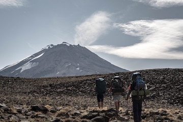 Hiking Maipo Volcano