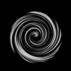 Abstract galaxy cosmic background. Hyper jump into another galaxy.  Black white swirls, vortex. 