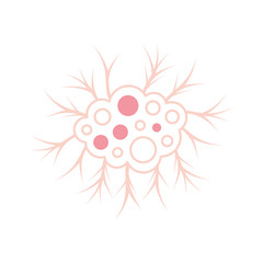 Isolated virus icon vector design