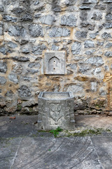 Ruins of Memi Pasa's Bath in Pecs