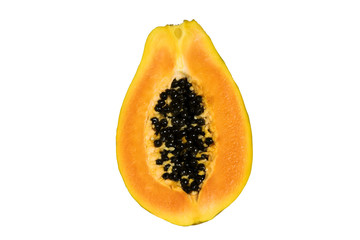 Papaya Isoliert