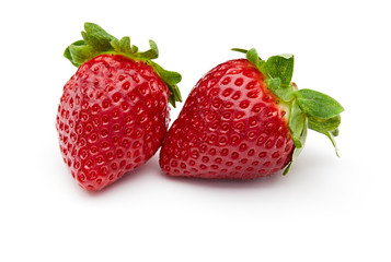 Strawberry Isolated on White Background
