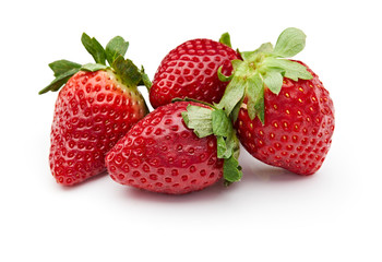 Strawberry Isolated on White Background