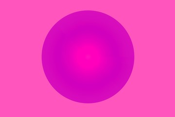 pink circle on light pink background