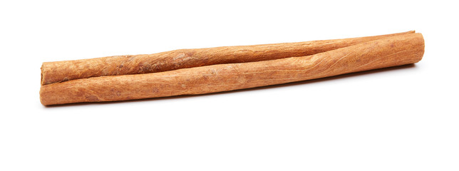 Cinnamon Isolated on White Background