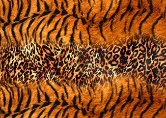 abstract leopard skin texture design