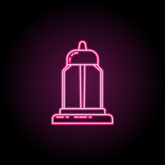 Kerosene lamp icon. Simple thin line, outline vector of camping icons for ui and ux, website or mobile application