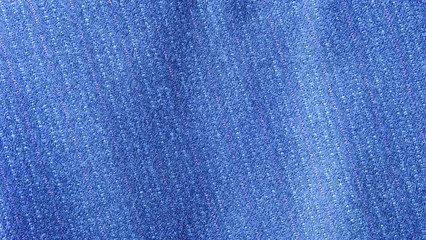 texture of bluish black casimir fabric with very faint white and red stripes