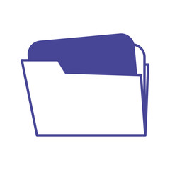 Isolated file line style icon vector design